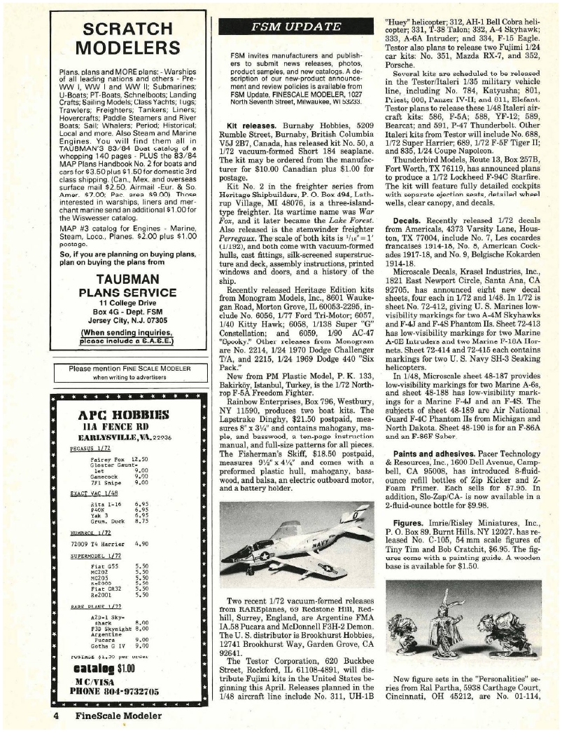 FineScale Modeler 1984-04 (Vol02-03)